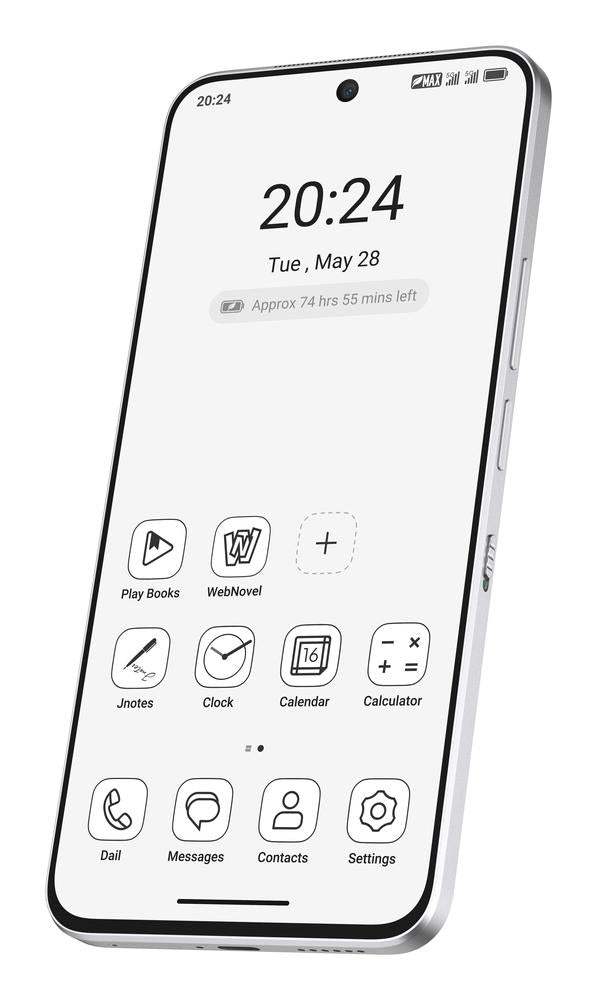 Telefono movil smartphone tcl 60 ultra nxtpaper 5g - 12gb - 512gb - 7.2 pulgadas - blanco