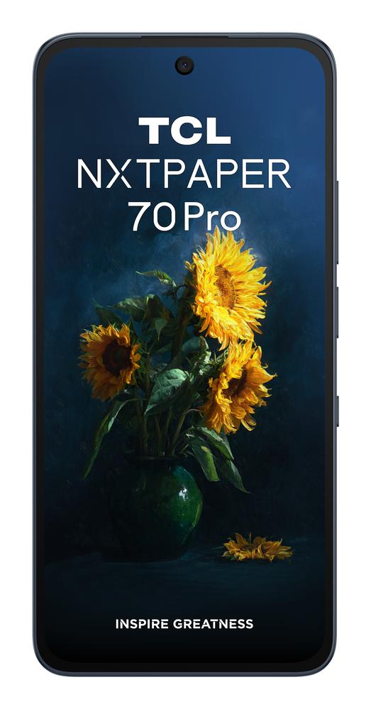 Telefono movil smartphone tcl nxtpaper 70 pro 5g - 8gb - 256gb - 6.9 pulgadas - azul