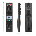 Mando a distancia ewent ew1577 para smart tv lg - samsung - sony - hisense - tcl