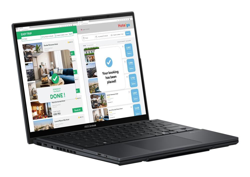 Portatil asus zenbook duo ux8406ca - ql336w u7 - 255h -  32gb -  ssd 1tb -  14 pulgadas fhd+ -  w11h