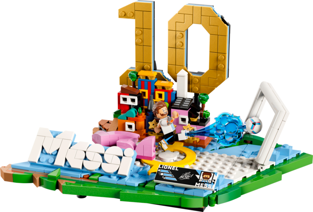 Lego fenómenos del fútbol lionel messi