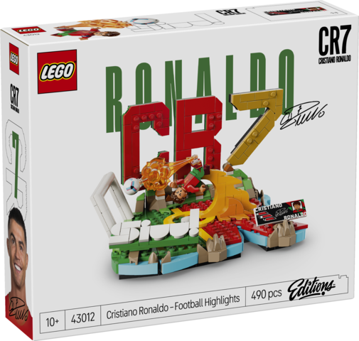 Lego fenómenos del fútbol cristiano ronaldo