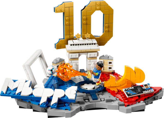 Lego fenómenos del fútbol kylian mbappé