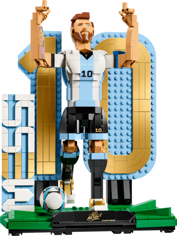 Lego leyenda del fútbol lionel messi
