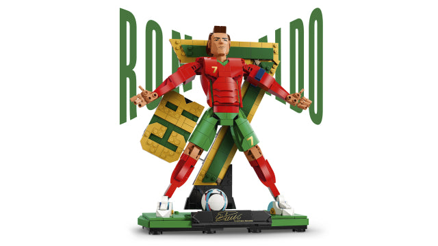 Lego leyenda del fútbol cristiano ronaldo