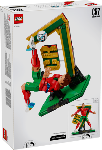 Lego leyenda del fútbol cristiano ronaldo