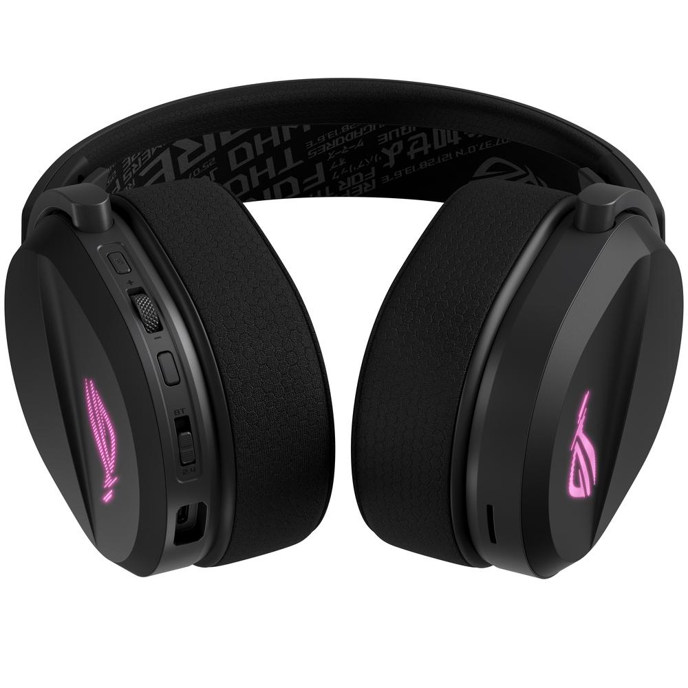 Auriculares gaming asus rog pelta inalambrico negro