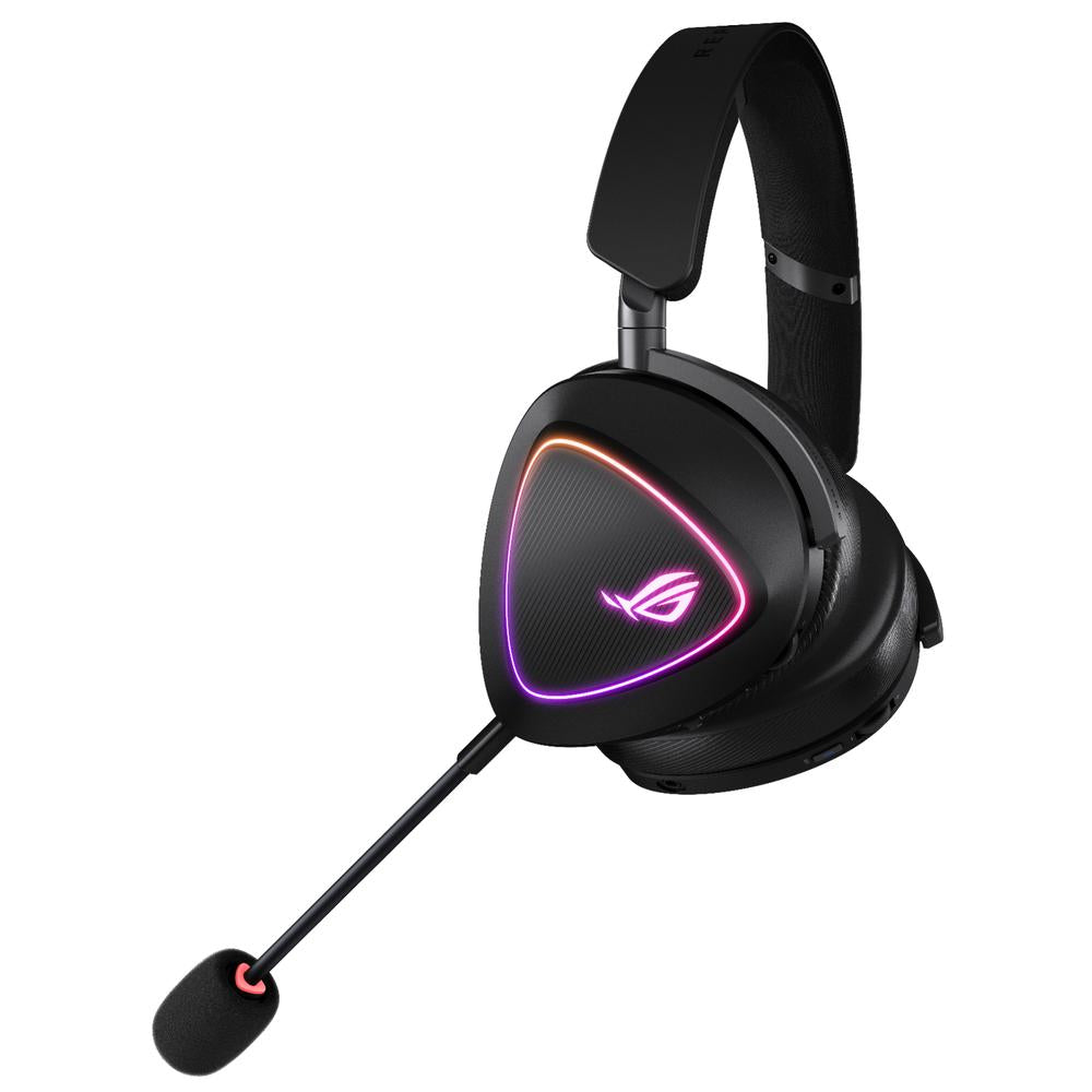 Auriculares gaming ASUS rog delta ii inalámbrico Negro detalle #negro