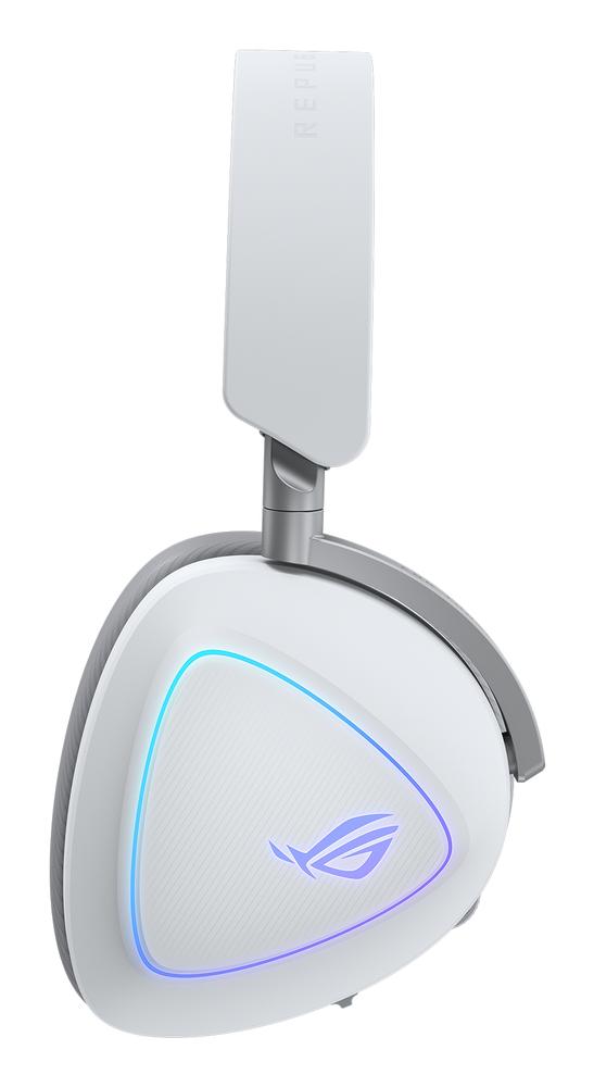 Auriculares gaming asus rog delta ii inalambrico blanco