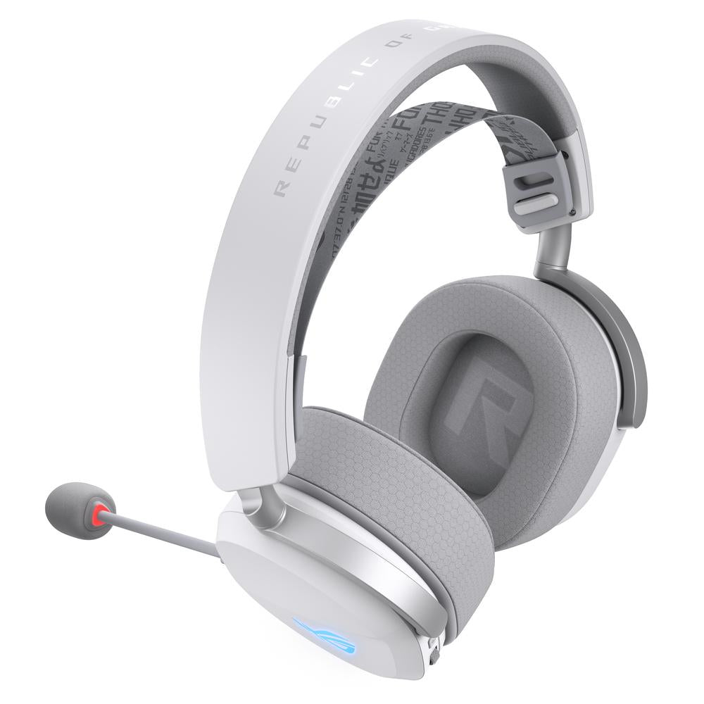 Auriculares gaming asus rog pelta inalambrico blanco