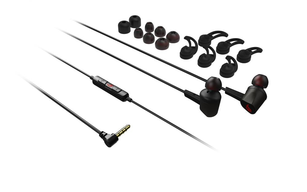 Auriculares gaming asus rog cetra core ii negro