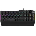 Teclado asus tuf gaming k1 rgb negro