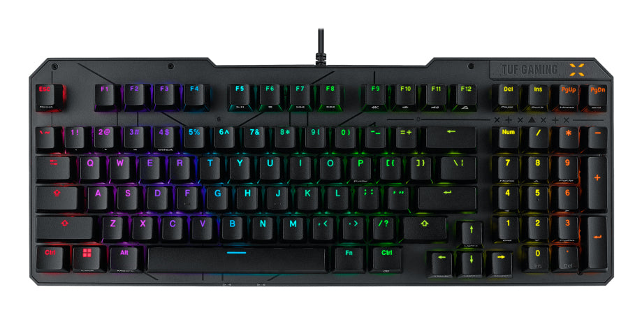 Teclado asus tuf gaming k3 gen ii rgb negro