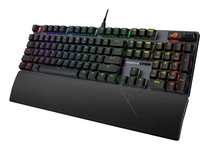 Teclado gaming asus rog strix scope ii x rgb negro