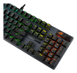Teclado gaming asus rog strix scope ii x rgb negro