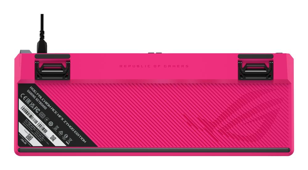 Teclado gaming asus rog falchion ace hfx zywoo edition rgb ingles