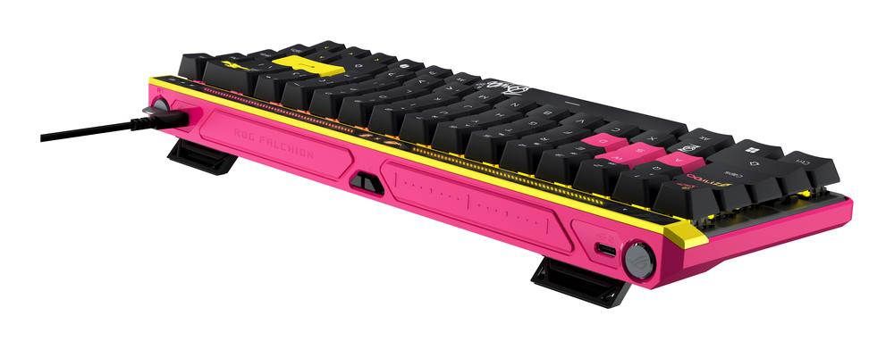 Teclado gaming asus rog falchion ace hfx zywoo edition rgb ingles