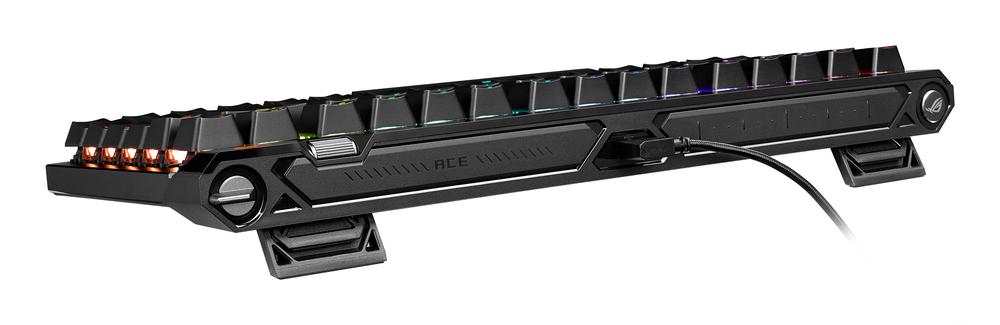 Teclado gaming asus rog falchion ace 75 he rgb negro