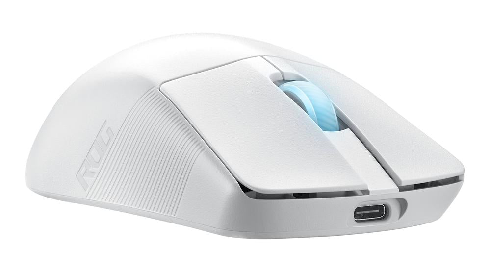 Raton inalambrico gaming asus rog harpe ace aim lab edition blanco