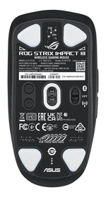 Raton inalambrico gaming asus rog strix impact iii negro