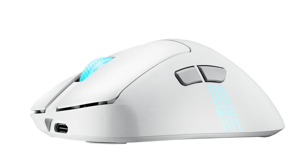 Raton inalambrico gaming asus rog keris ii origin blanco
