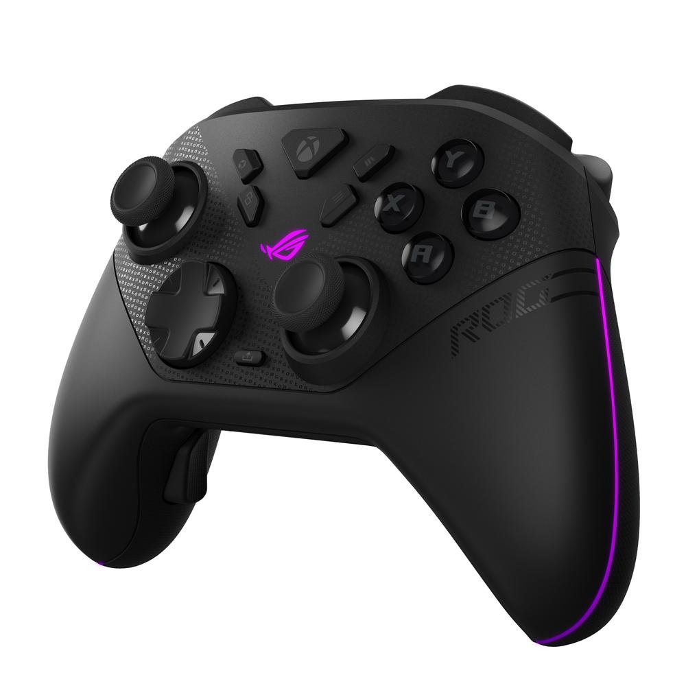 Gamepad asus rog raikiri ii para xbox negro
