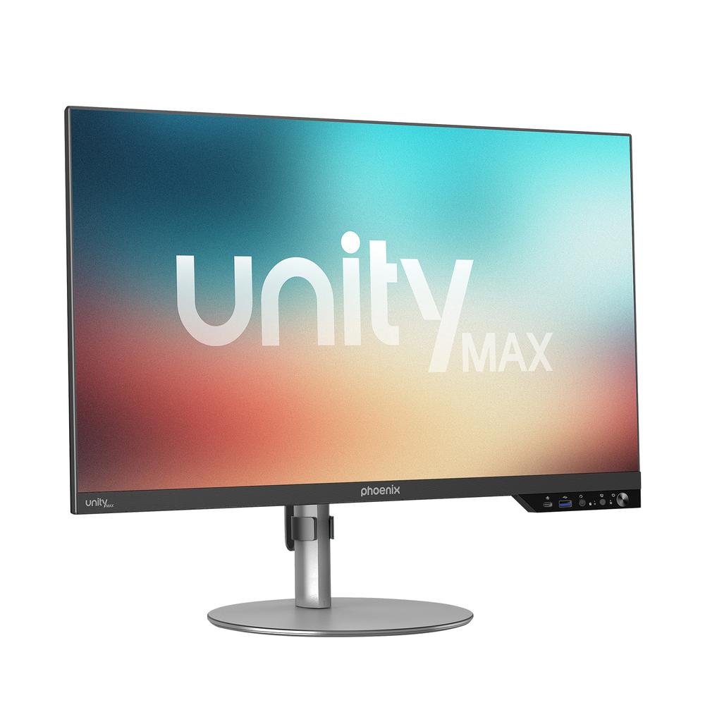 Ordenador all in one phoenix unity max i5 14gº -  16gb ddr5 -  ssd 1tb nvme - 23.8 pulgadas -  fhd 1080p ips - negro - w11 pro
