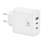 Cargador Ewent ew1333 95w 2x usb tipo c - usb tipo a