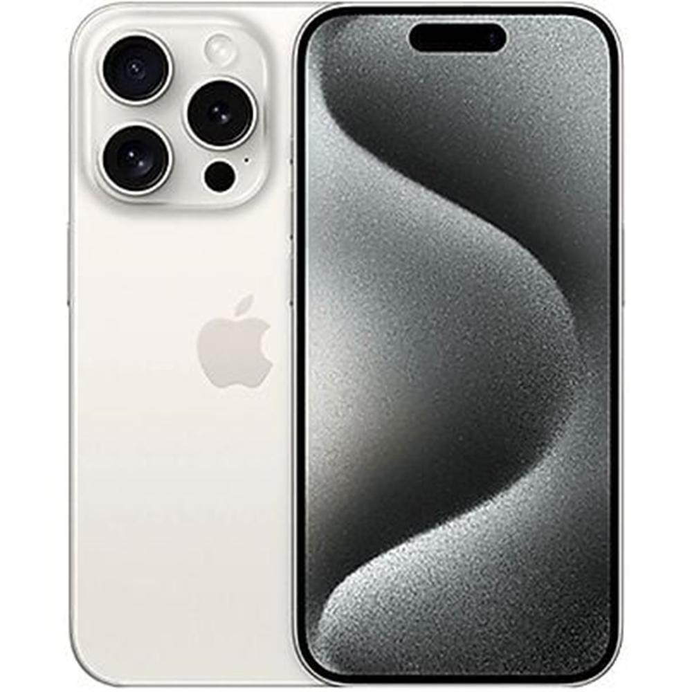 Telefono movil smartphone apple iphone 15 pro max 5g - 256gb - 6.7 pulgadas blanco acondicionado