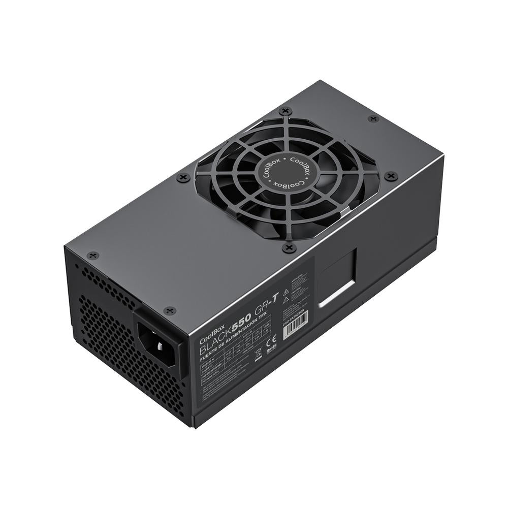 Fuente de alimentacion coolbox tfx black 550w 0gr - t