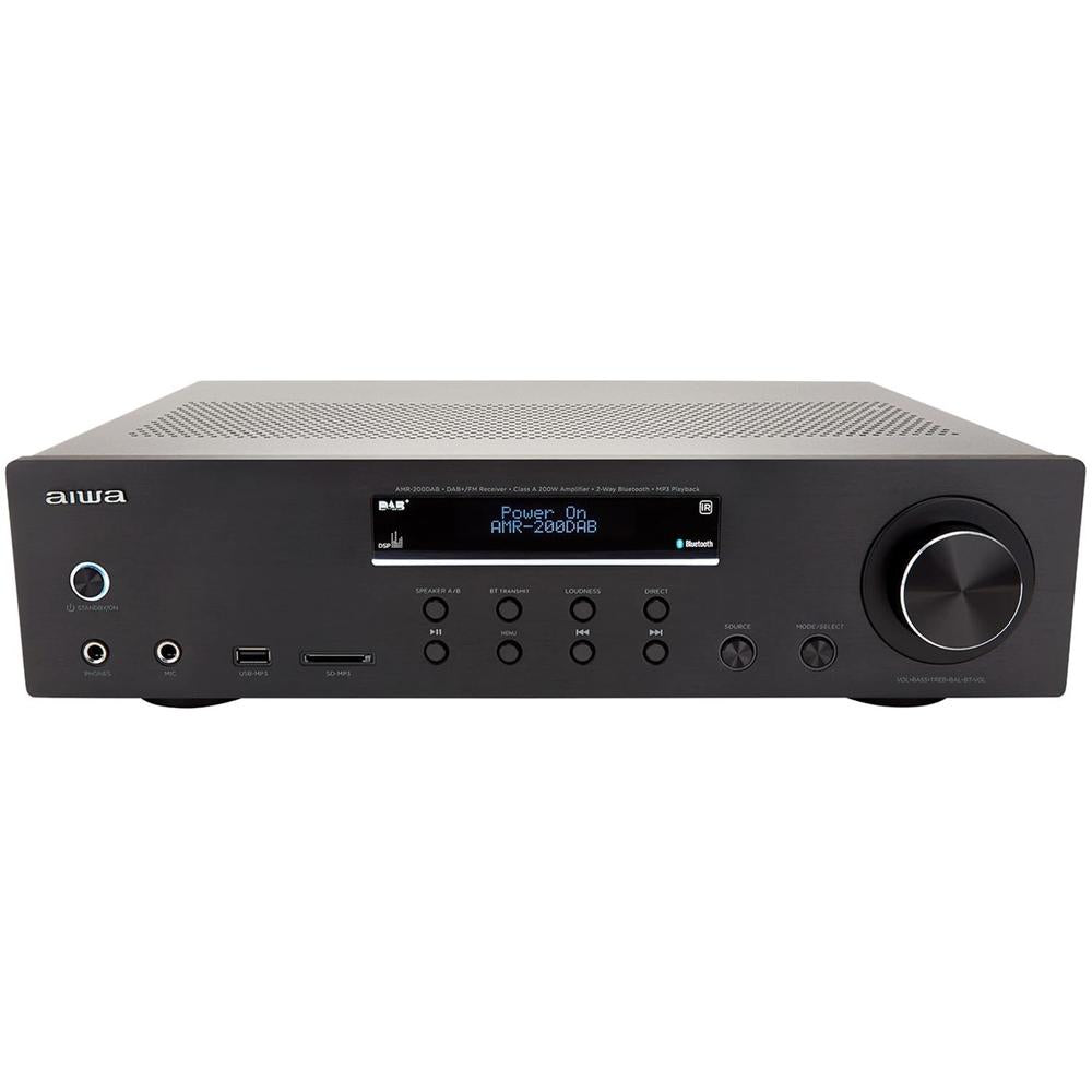 Amplificador aiwa amr - 200dab negro