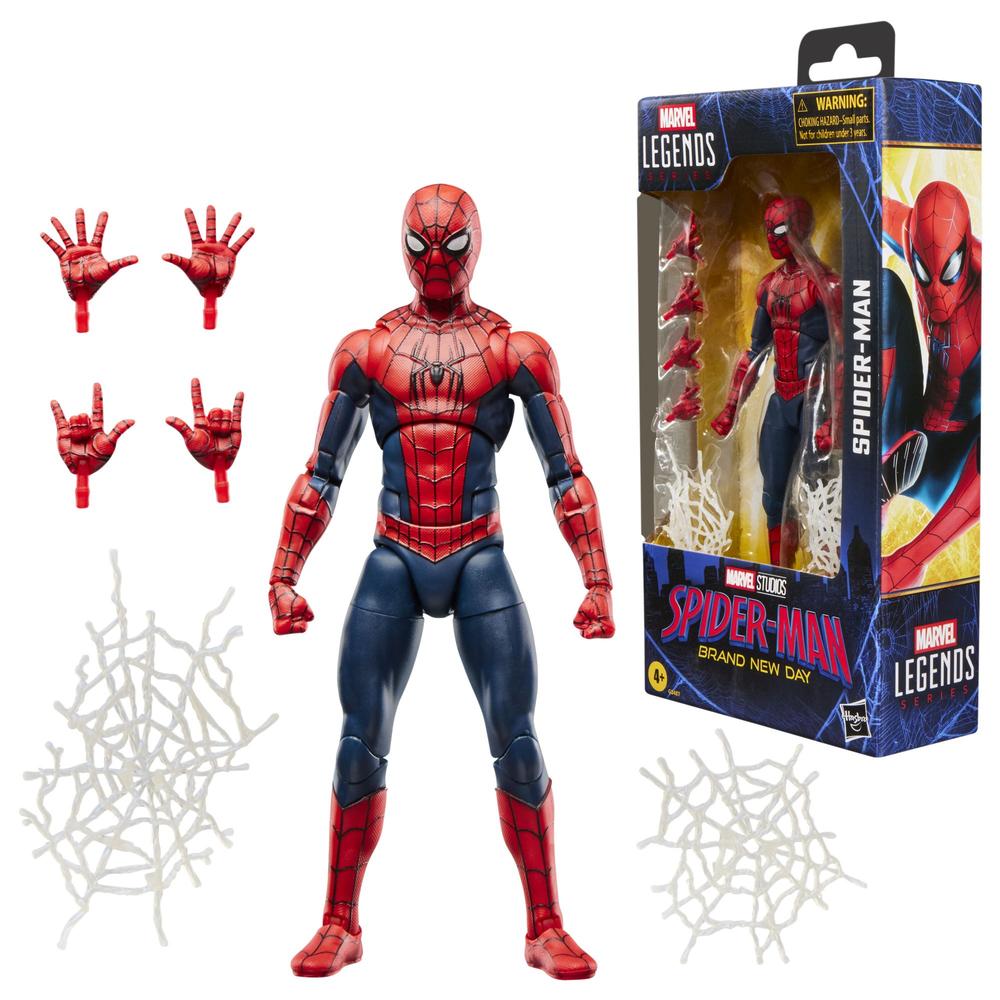 Figura hasbro marvel legends series spider - man brand new day -  spider - man