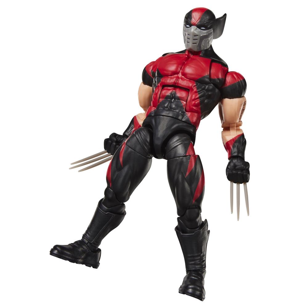 Figura hasbro marvel legends series build a figure marvel's box ultimate wolverine