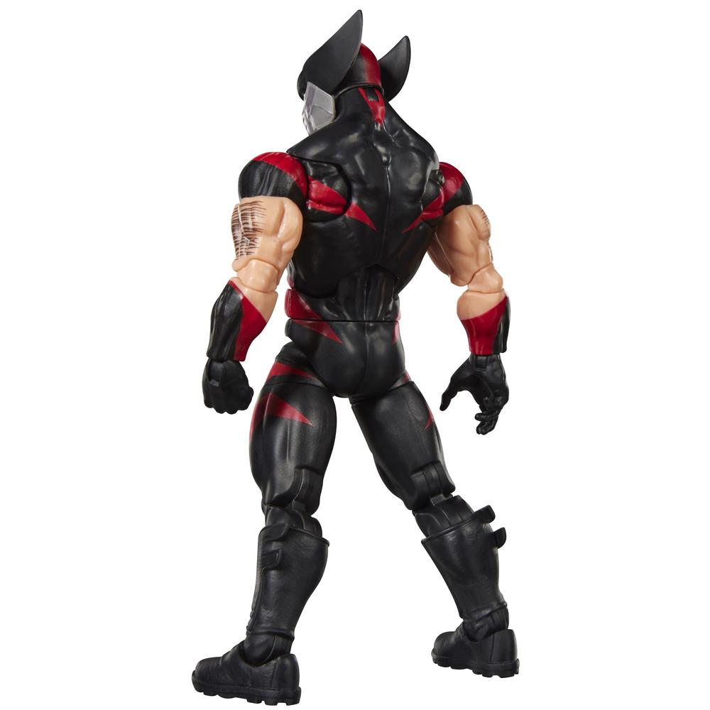Figura hasbro marvel legends series build a figure marvel's box ultimate wolverine