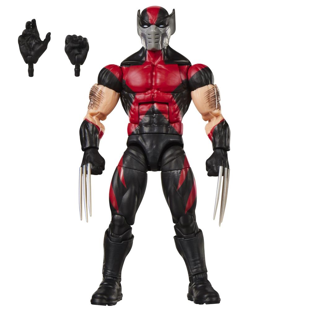 Figura hasbro marvel legends series build a figure marvel's box ultimate wolverine