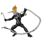 Figura hasbro marvel legends series build a figure marvel's box ghost rider (robbie reyes)