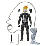 Figura hasbro marvel legends series build a figure marvel's box ghost rider (robbie reyes)