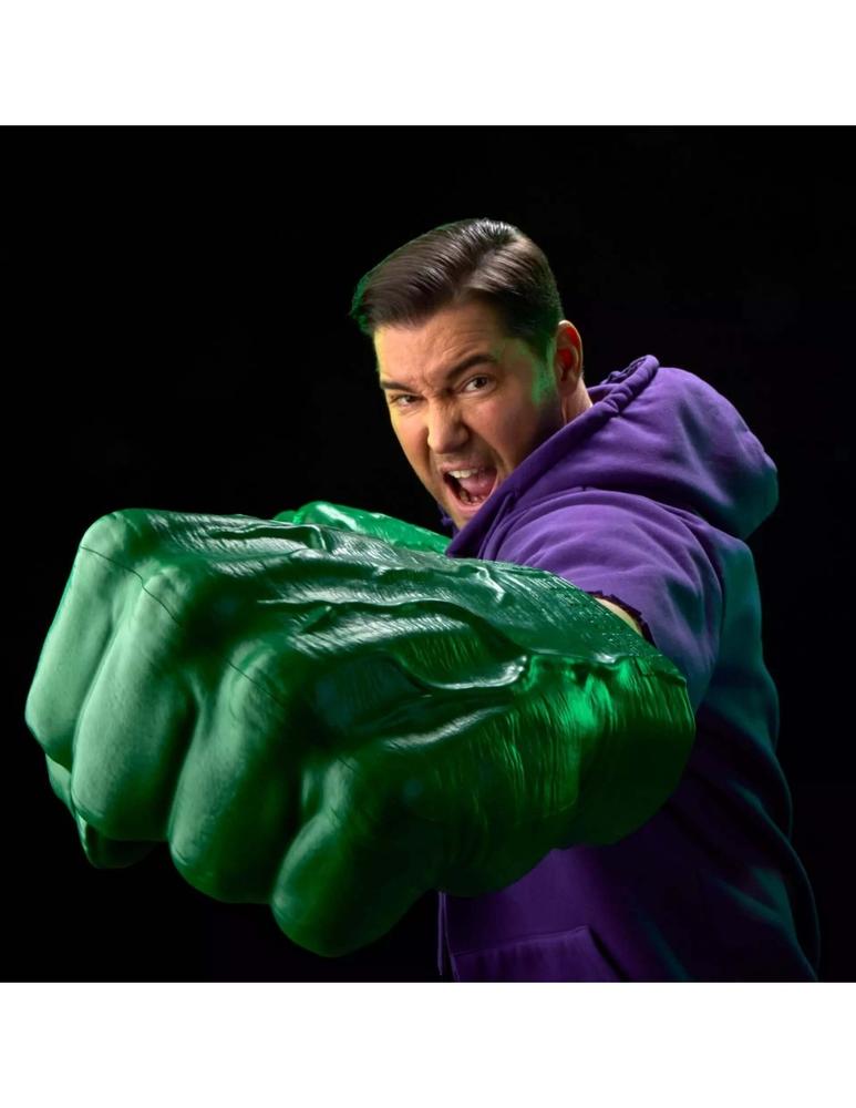 Replica hasbro marvel legends the incredible hulk puños electronicos 30.5cm
