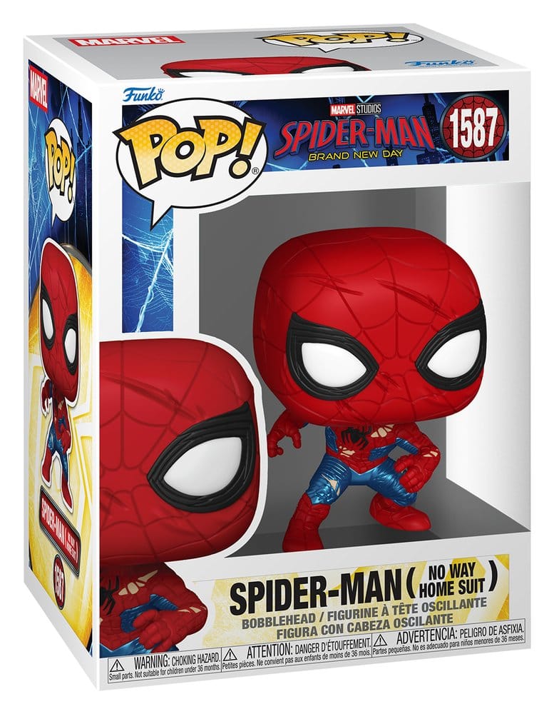 Funko pop marvel: spider - man bnd -  spider - man (no way home suit)