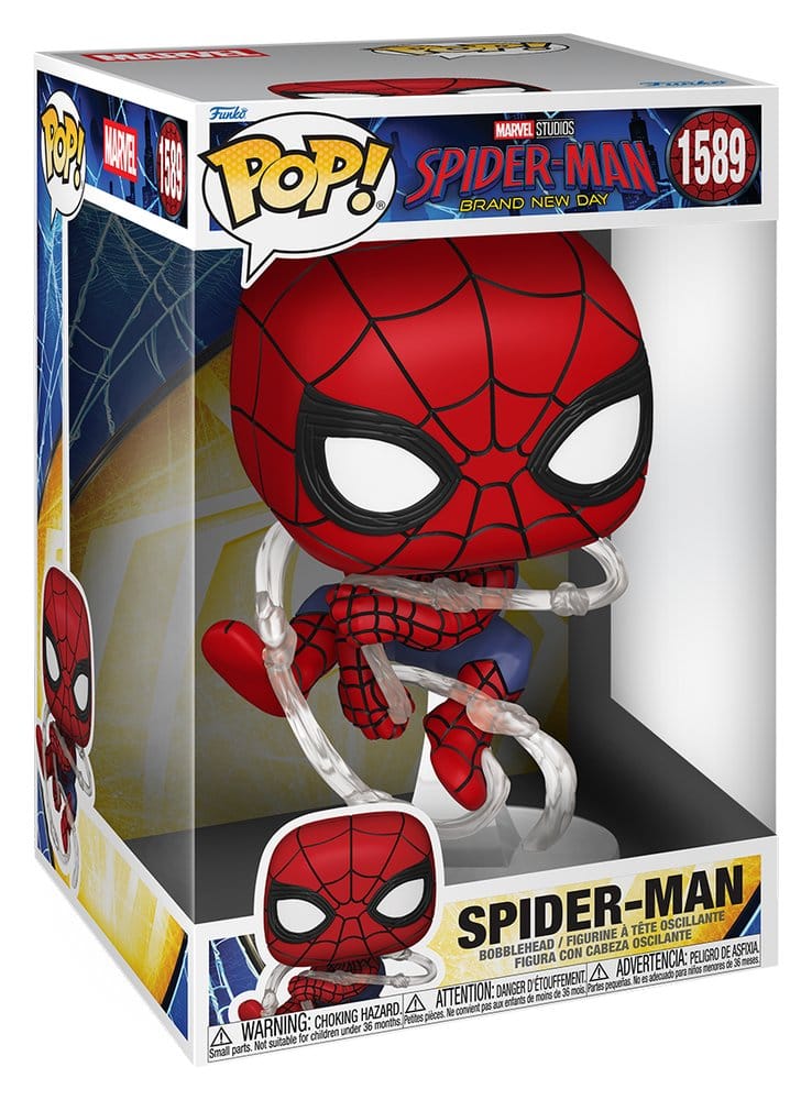 Funko pop jumbo: spider - man bnd -  spider - man