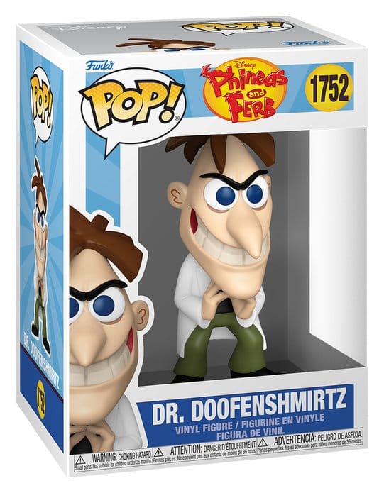 Funko pop disney: phineas & ferb season 2 -  dr. doofenshmirtz