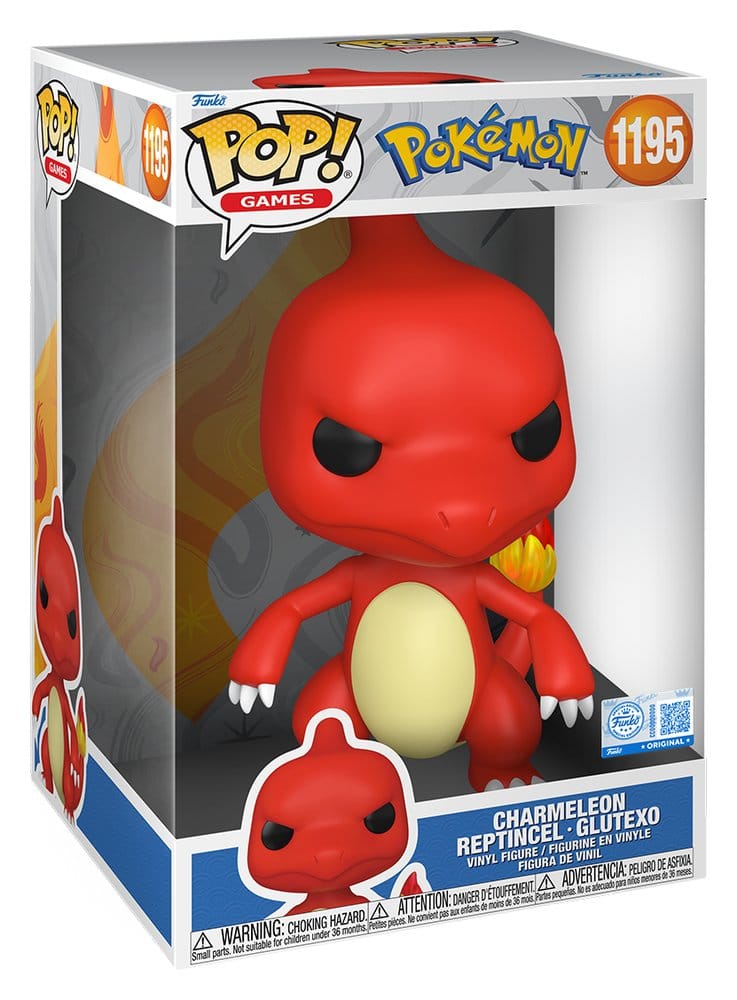 Funko pop jumbo: pokemon -  charmeleon