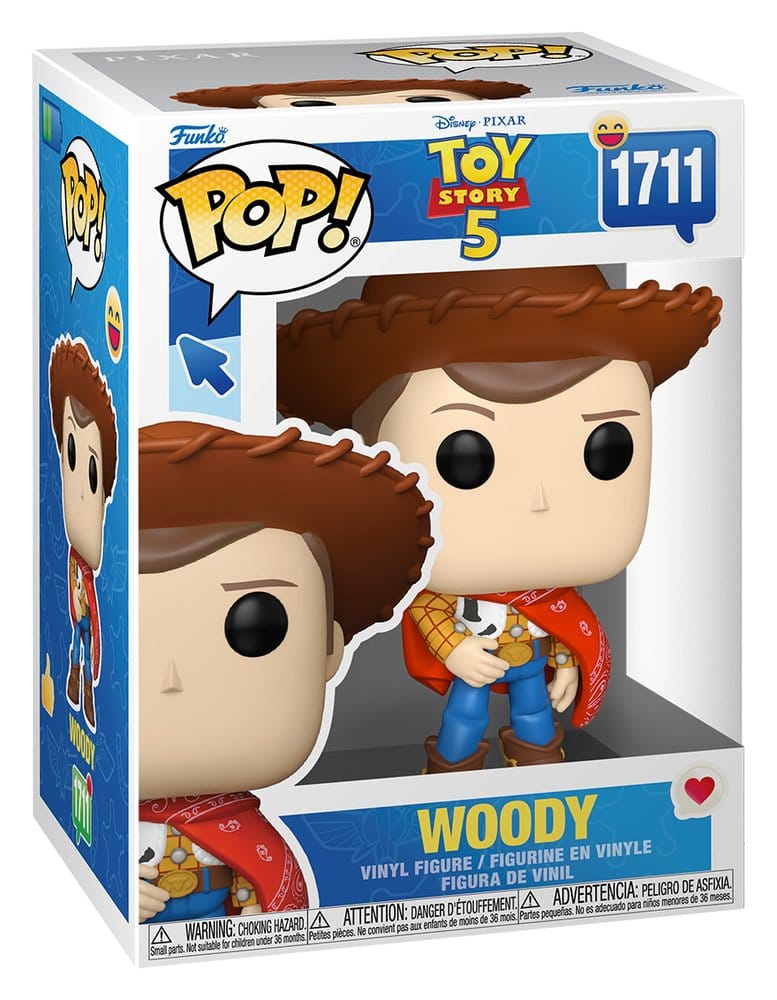 Funko pop disney pixar: toy story 5  woody