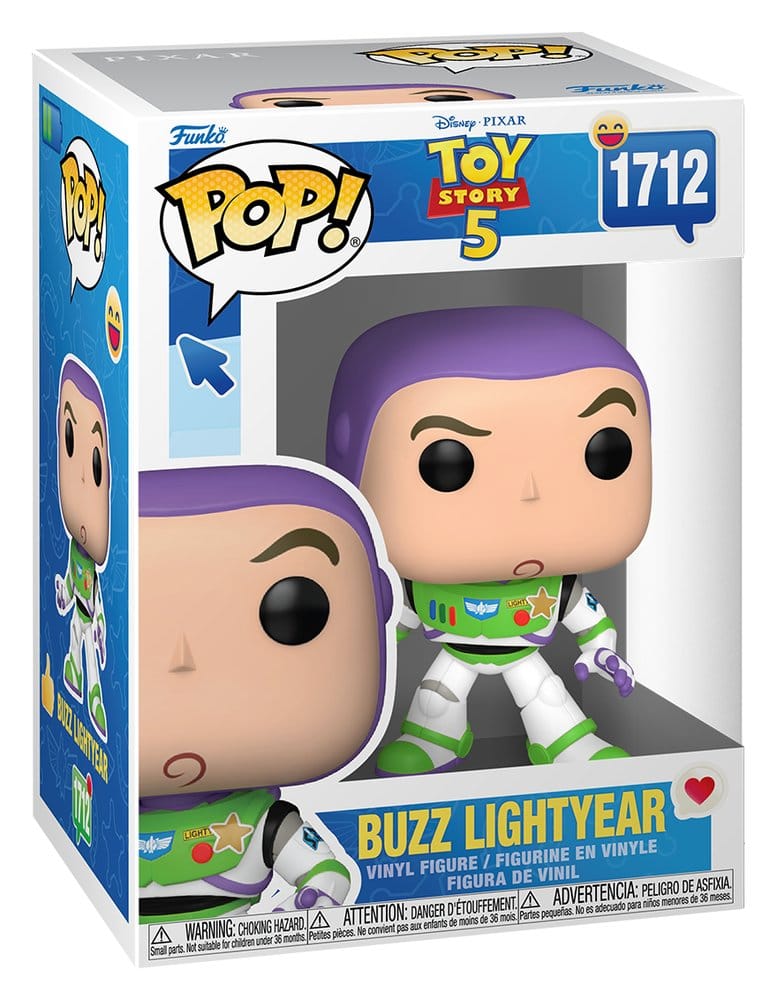 Funko pop disney pixar: toy story 5  buzz lightyear