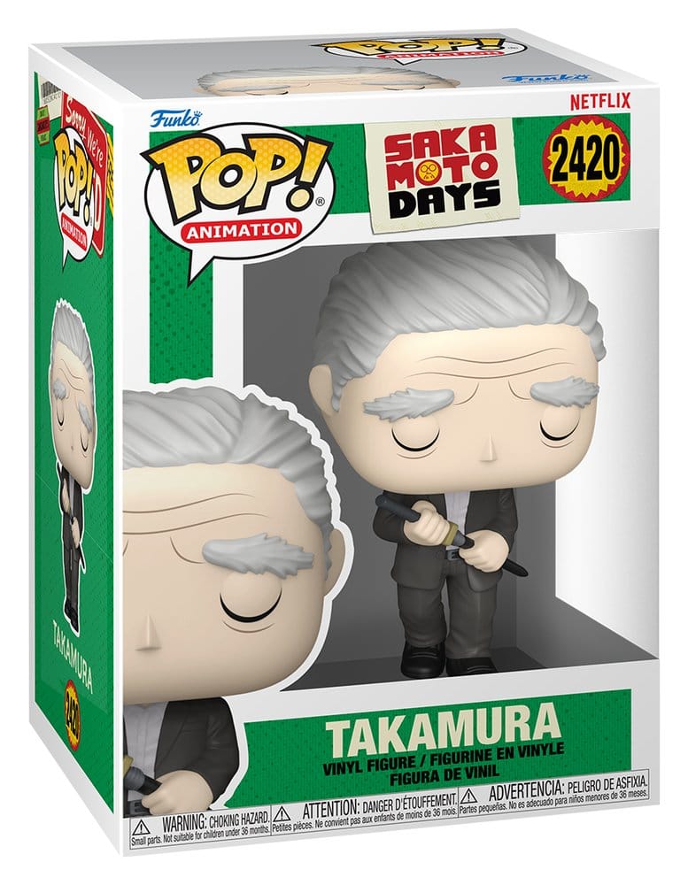 Funko pop animatión: sakamoto days -  takamura
