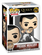 Funko pop rocks: queen -  f. mercury (white singlet)