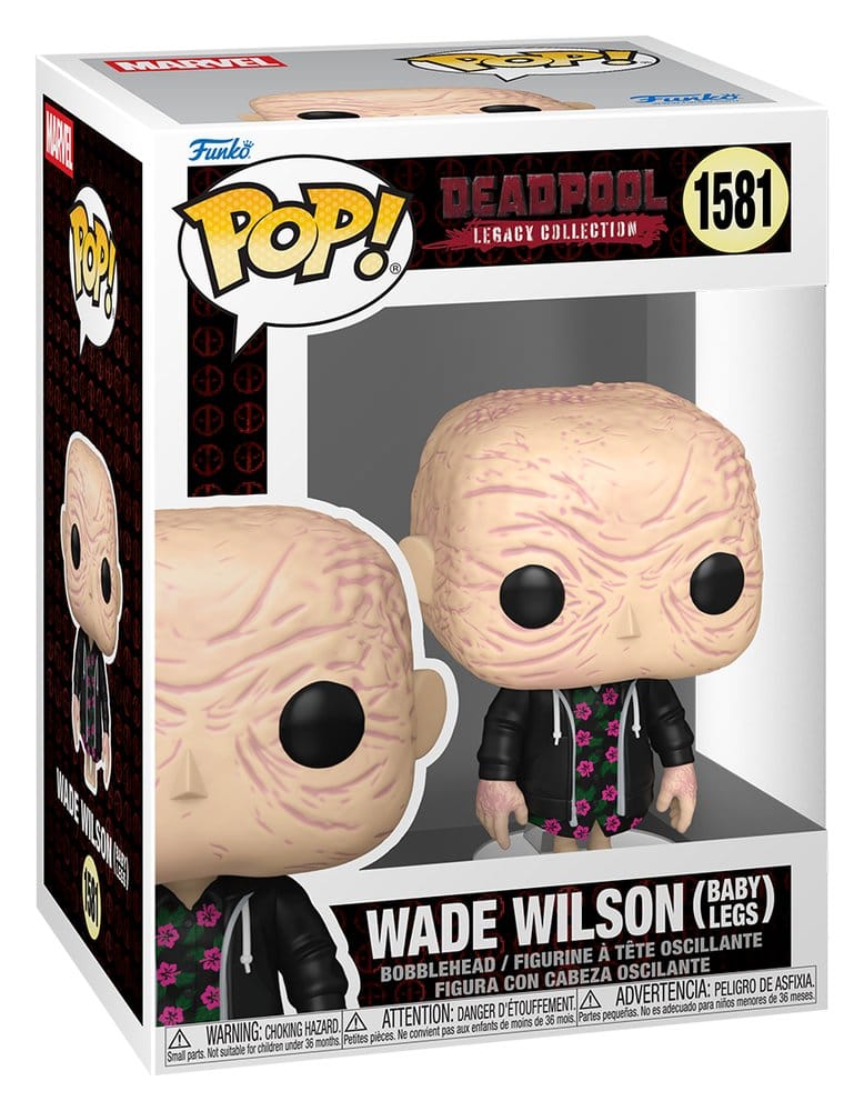Funko pop marvel deadpool wade wilson w - baby legs