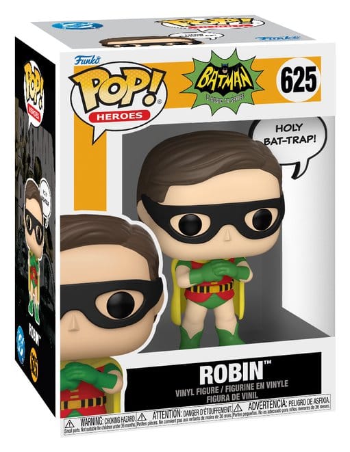 Funko pop sayings: batman 66 robin holy bat - trap