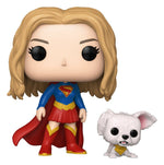 Funko pop & buddy: supergirl  supergirl with puppy krypto