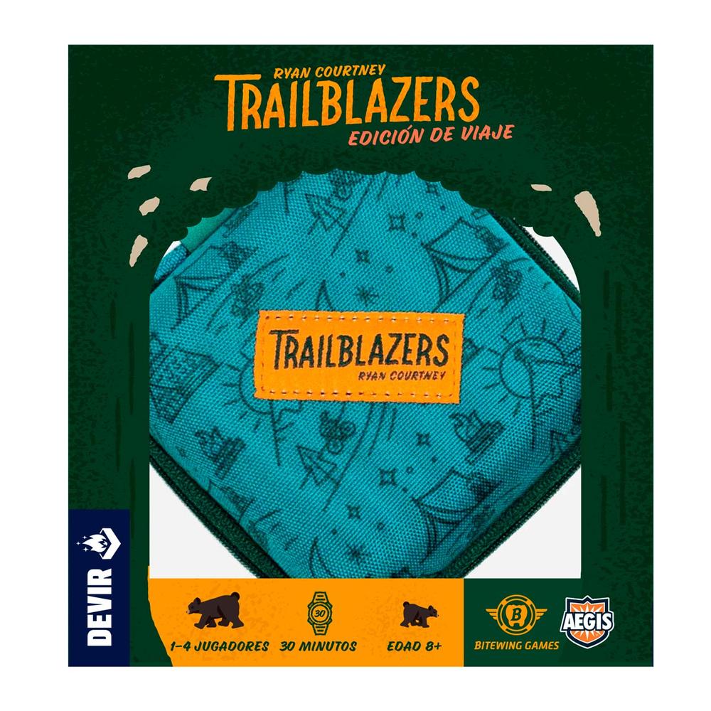 Juego de mesa trailblazers: edición de viaje